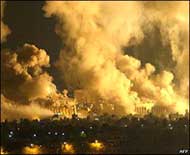 shock and awe bombing of baghdad