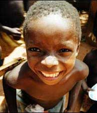 fig. 7, smiling African children