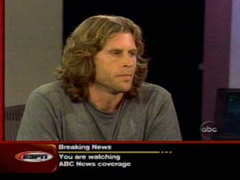 screen grab of journalist on abc news