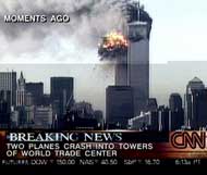 2nd plane hitting south tower